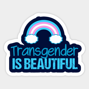 Transgender is Beautiful Sticker